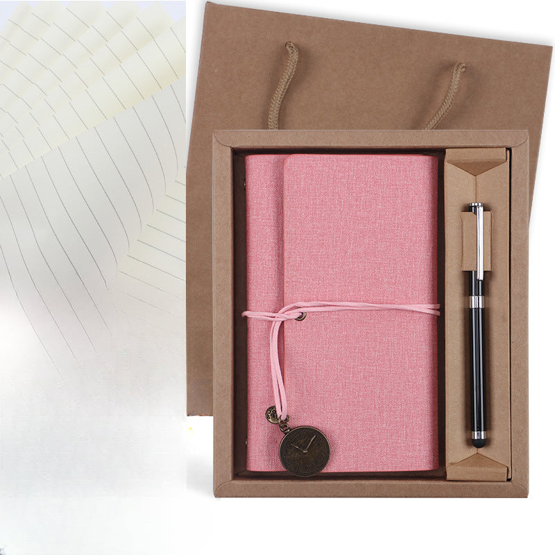 Wholesale A6 Loose Leaf PU Cultural and Creative Manual Ledger